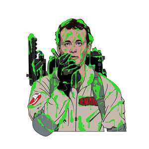  Dr. Venkman Hard Enamel Pin with CMYK print