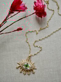 Image 2 of Amaryllis Eye Necklace