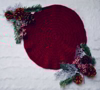 Wine Red Table Place Mat 
