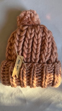 Image 3 of Handmade wool cap #002  