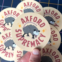 Image 1 of Axford Supremacy Sticker