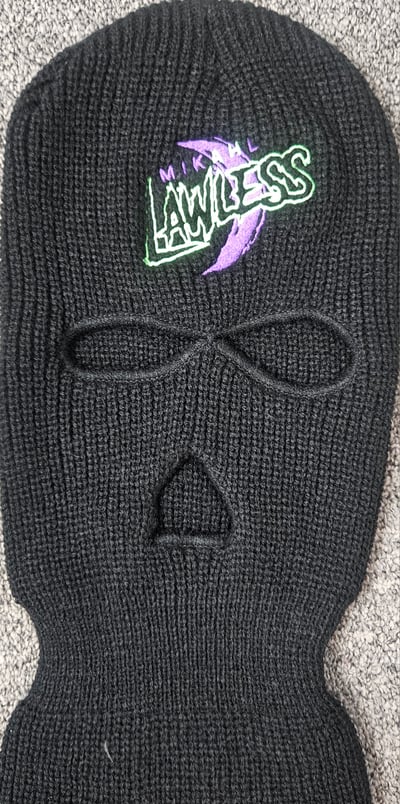 Image of MIKAHL LAWLESS : LOGO SKI MASK