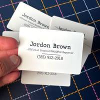 Image 1 of Jordon Brown Card Sticker