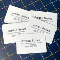 Image 2 of Jordon Brown Card Sticker