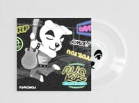 Image of K.K. Slider - K.K. Moody (Radio) / Rockin' K.K. (Radio) Double Sided Clear 7"