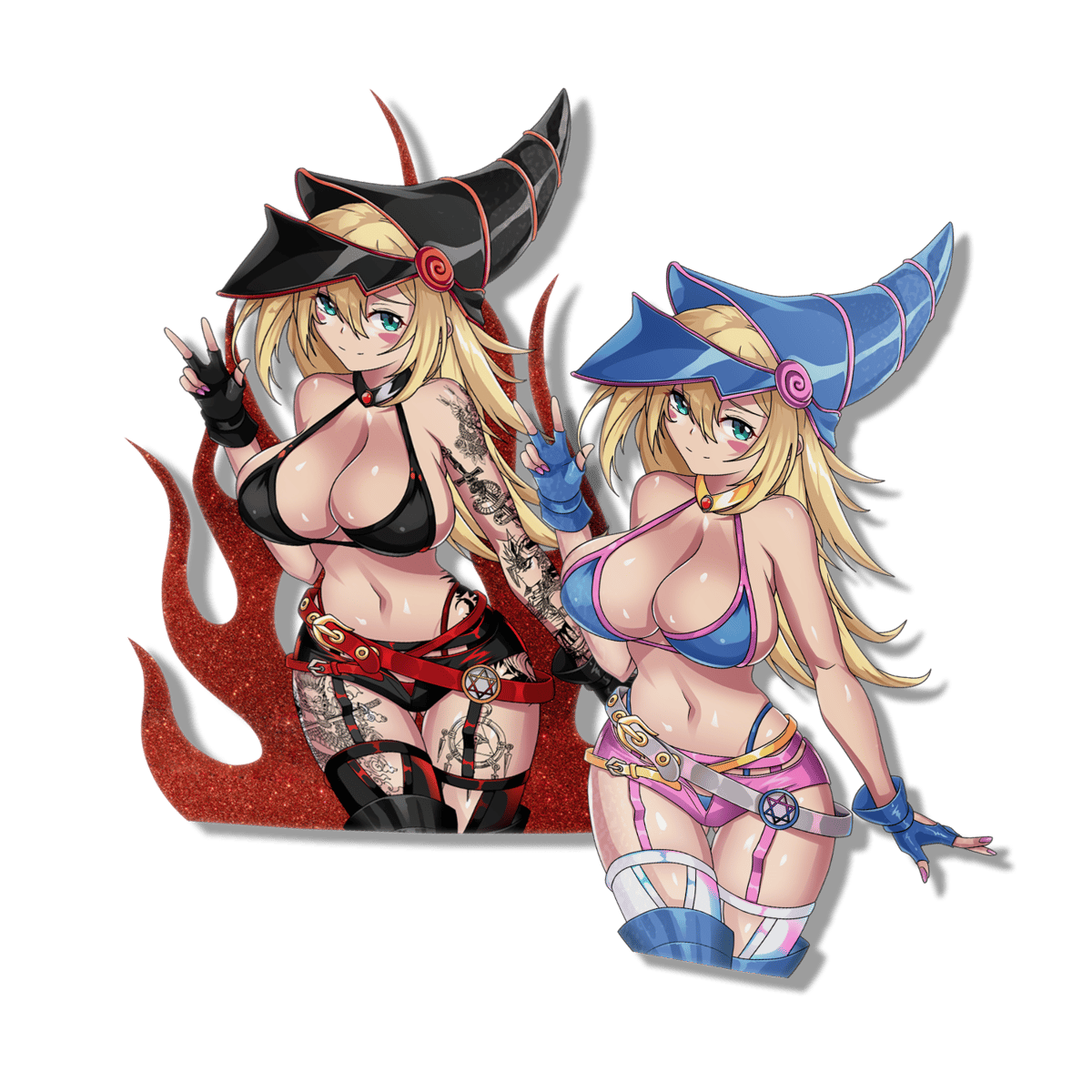 Image Of Dark Magician Girl Sticker image-of-dark-magician-girl-sticker