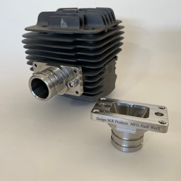 Image of Stainless Steel Billet TS400 Exhaust Manifold - RF, Slitzell, Garspeed and JetPro Pipes