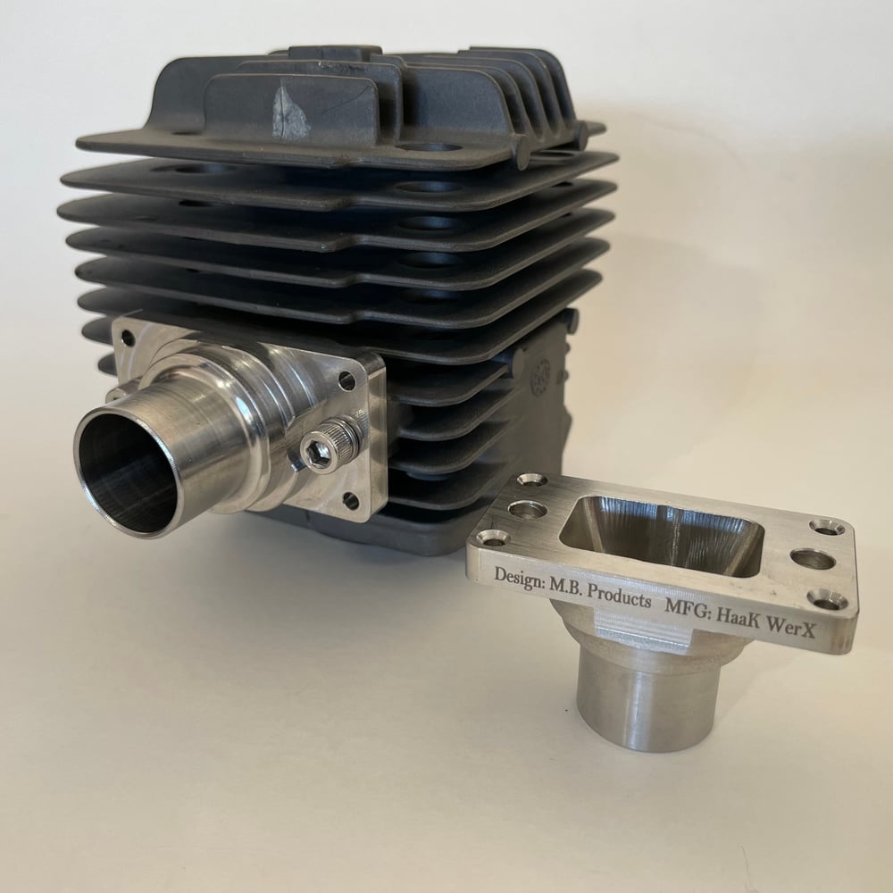 Image of Stainless Steel Billet TS400 Exhaust Manifold - RS pipes