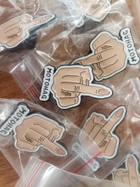 Image 2 of Enamel Flip You Pins