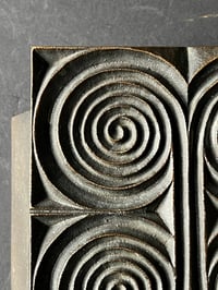 Image 2 of Bronze Push-Pull Handle with Spiral Design