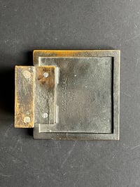 Image 4 of Bronze Push-Pull Handle with Spiral Design