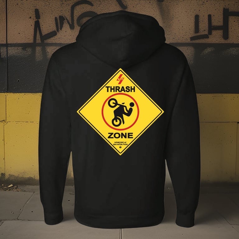 Thrash Zone heavyweight hoodie