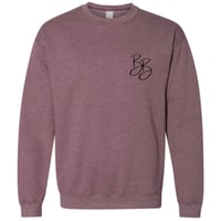 BB Logo Crewneck (Maroon/Black)