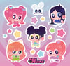 [ CLEARANCE ] NWJNS POWERPUFF GIRLS STICKER SHEET