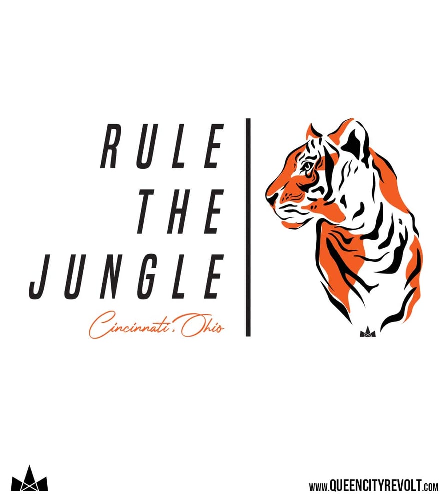 Image of Rule The Jungle Hoodie, Off-White