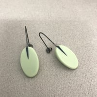 Image 2 of sage green oval drops 