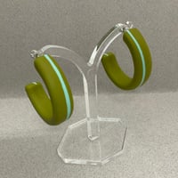 Image 4 of NEW chunky hoops (multi-colours)