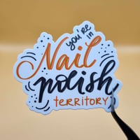 Image 1 of Sticker: Nail Polish Territory 
