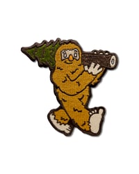 Woodland Sasquatch Iron-On Patch