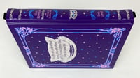 Image 3 of Alice in Wonderland Book Purse, Purple
