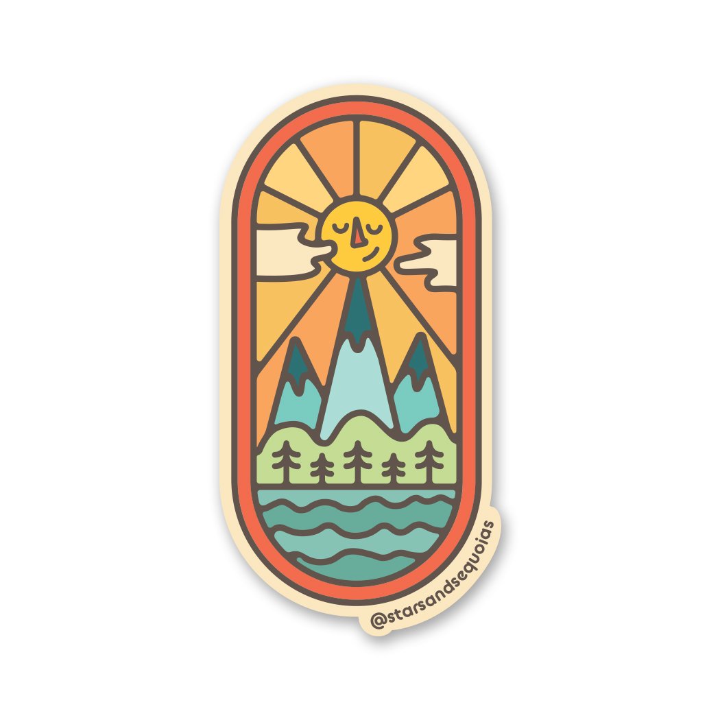 Image of The Mountains Are Calling Blue