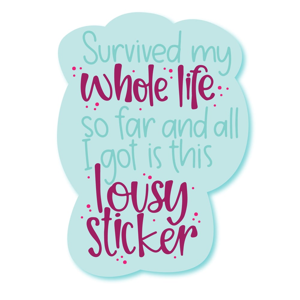 Image of Lousy Sticker