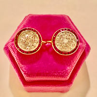 Image 1 of DIAMOND & RUBY EARRINGS
