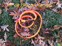 Image 3 of 3/4” wide XHD nylon double snap leads - Blaze orange