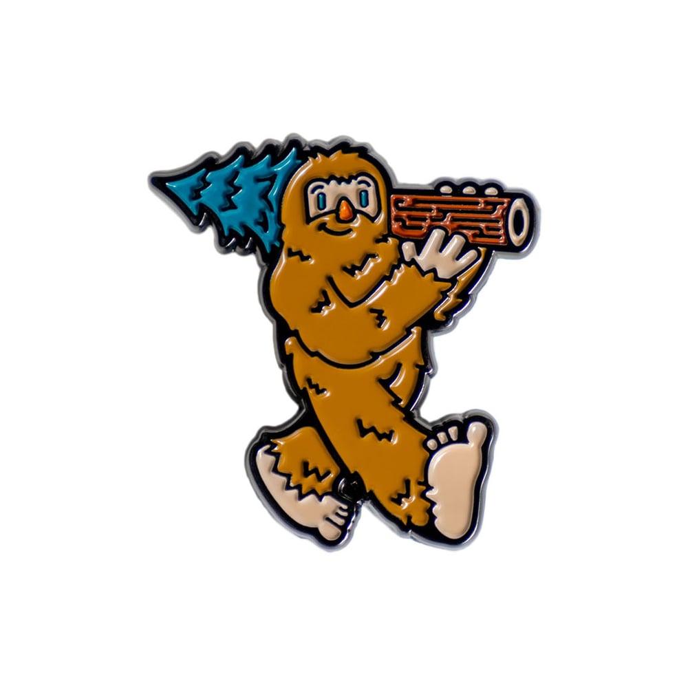 Image of Woodland Sasquatch Enamel Pin