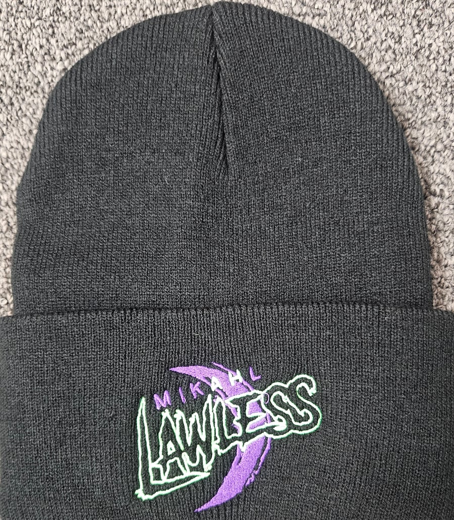 Image of MIKAHL LAWLESS: LOGO BEANIE 