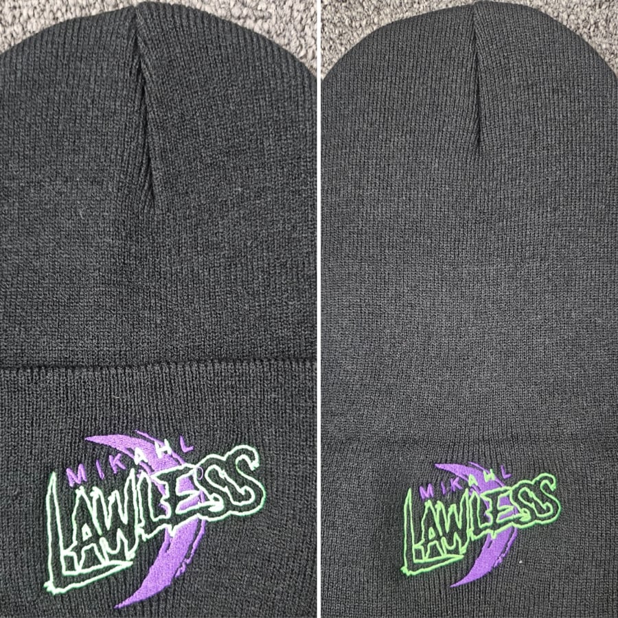 Image of MIKAHL LAWLESS: LOGO BEANIE 
