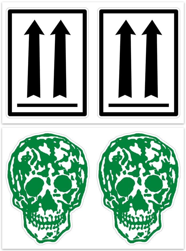 BA PDX STICKER SHEETS