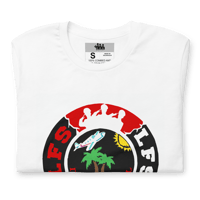 Image 3 of LFS INTERNATIONAL SQUADRON LOGO ( TRINI / WHITE TEE )