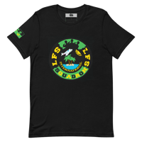 Image 4 of LFS INTERNATIONAL SQUADRON LOGO ( YARDY / BLACK TEE )