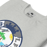 Image 1 of LFS INTERNATIONAL SQUADRON LOGO ( YANKEE / GREY TEE )