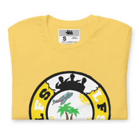 Image 4 of LFS INTERNATIONAL SQUADRON LOGO (DOMINICA) YELLOW TEE