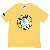 Image 2 of LFS INTERNATIONAL SQUADRON LOGO (DOMINICA) YELLOW TEE