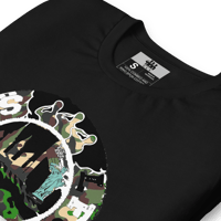 Image 1 of LFS ALL CITY SQUADRON LOGO ( CAMO CITY / BLACK TEE)