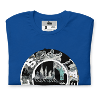 Image 3 of LFS ALL CITY SQUADRON LOGO ( FILTHY MONEY ) ROYAL BLUE TEE