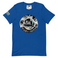 Image 2 of LFS ALL CITY SQUADRON LOGO ( FILTHY MONEY ) ROYAL BLUE TEE