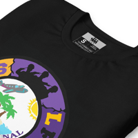 Image 1 of LFS INTERNATIONAL SQUADRON LOGO (LOS ANGELES) BLACK TEE