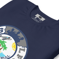Image 1 of LFS INTERNATIONAL SQUADRON LOGO (YANKEE) NAVY BLUE TEE