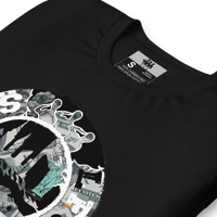 Image 1 of LFS ALL CITY SQUADRON LOGO ( FILTHY MONEY) BLACK TEE