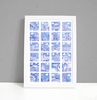 Blue Skies of Deal Framed A4 Print