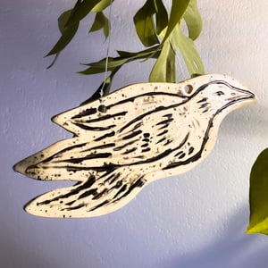 Bird clay ornament