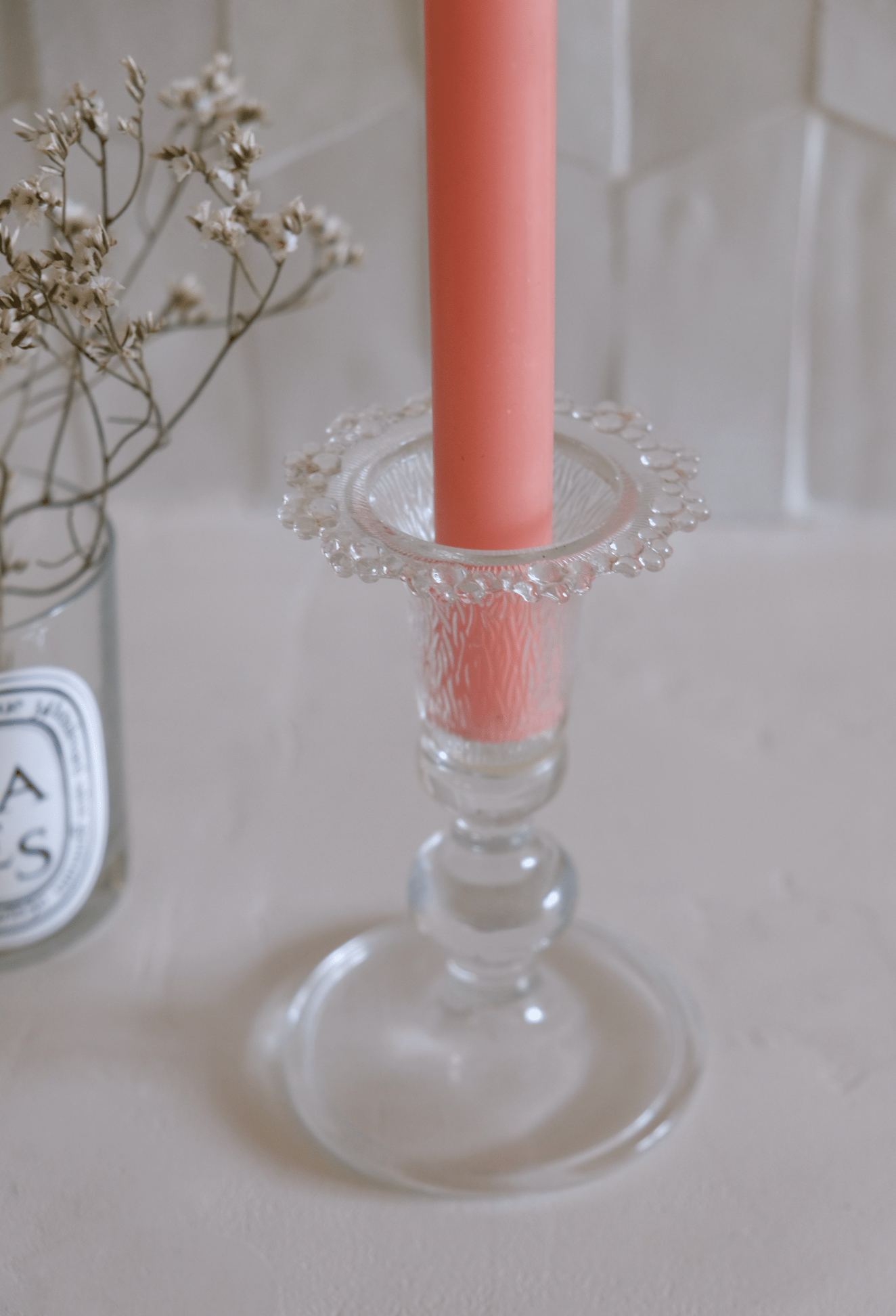 Bougeoir en verre | Photophores chez Dille & Kamille Bougeoir en verre | Photophores chez Dille & Kamille