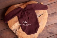 Image 5 of Newborn body buttons claret