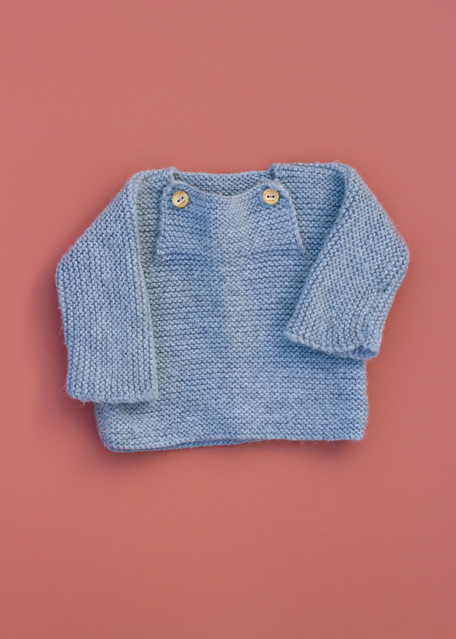 Image of Grey Baby Sweater - 6 to 12 mths