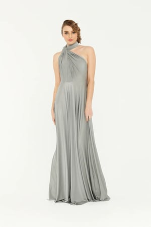 Image of Bandeau & Wrap Infinity Dress. Sage. By Tania Olsen Designs.