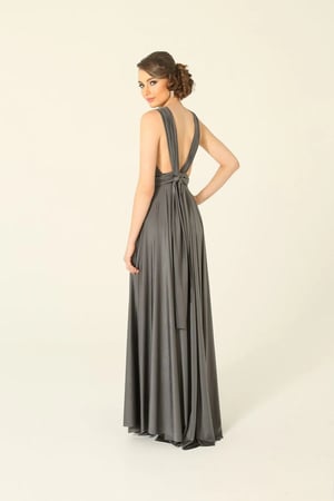 Image of Bandeau & Wrap Infinity Dress. Sage. By Tania Olsen Designs.